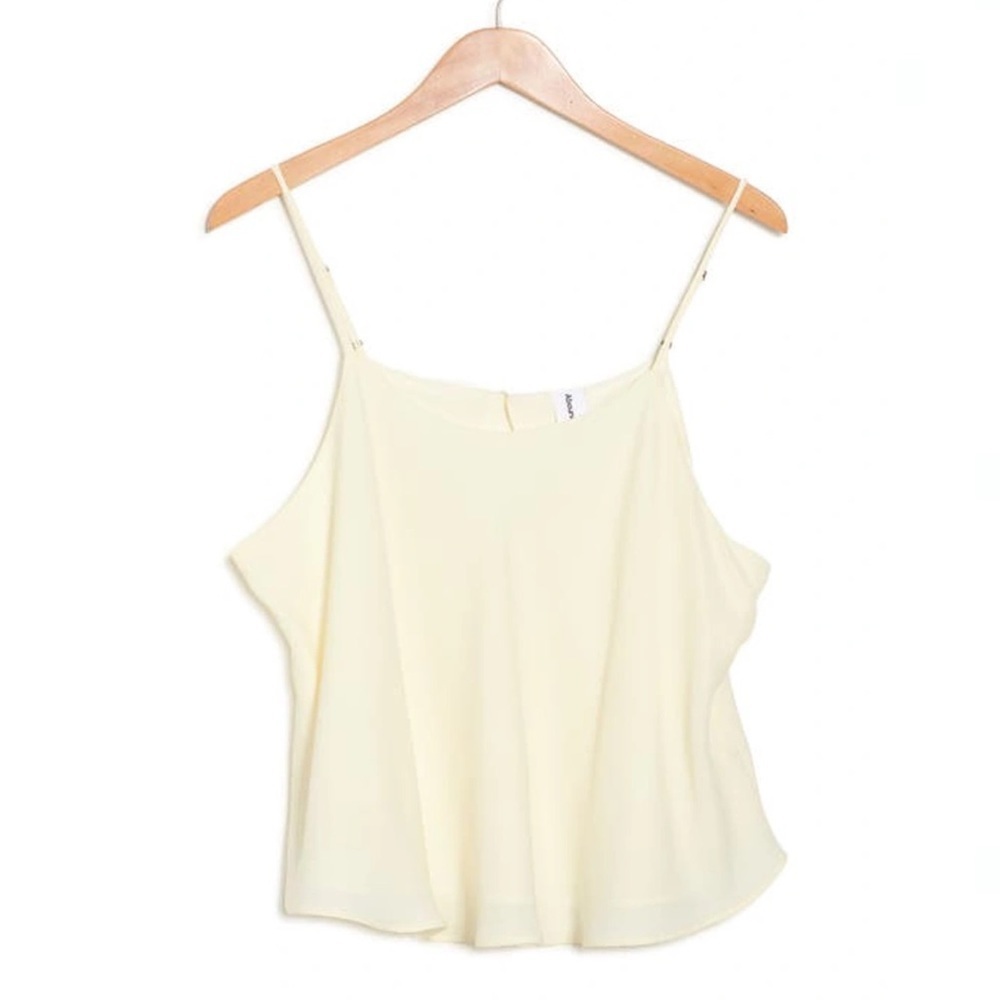 New 2022 Nordstrom Swing Cami Ivory Size Large Minimalist Basic Tank Top Abound